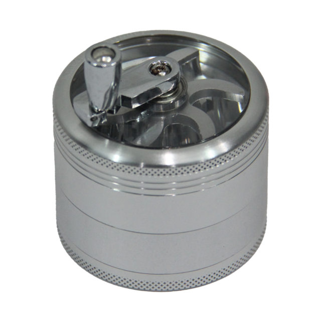 AGS1H American Grinder with a handle Silver. AmericanGrinder™