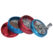 AGS1H American Grinder with a handle aqua / red AmericanGrinder™