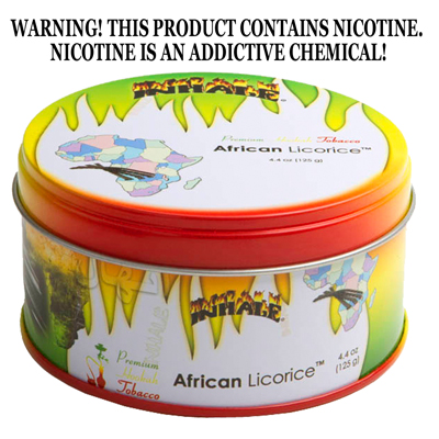 Inhale Hookah Tobacco African Licorice