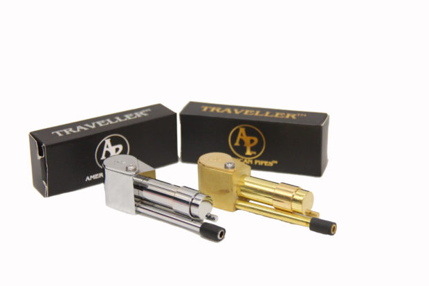 Americanpipes 2.5" Tobacco Smoking Pipe (2 Pack) – Includes Brass Screens – Multicolor