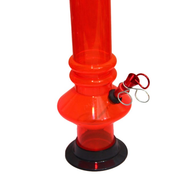 UFO Acrylic Water pipe. American Pipes red