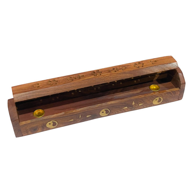 Rosewood Incense Sticks Burner. Incense Coffin. Agarbatti. Made in India