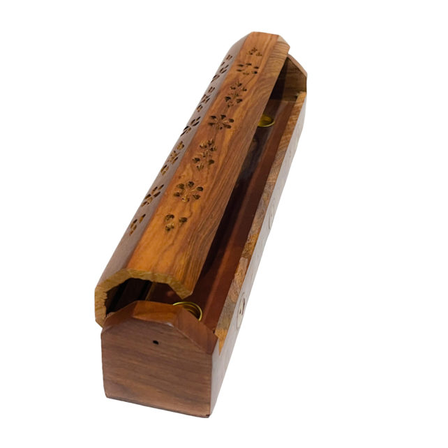 Rosewood Incense Sticks Burner. Incense Coffin. Agarbatti. Made in India
