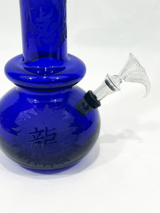 Bubble Glass Water Pipe "Chinese Dragon"