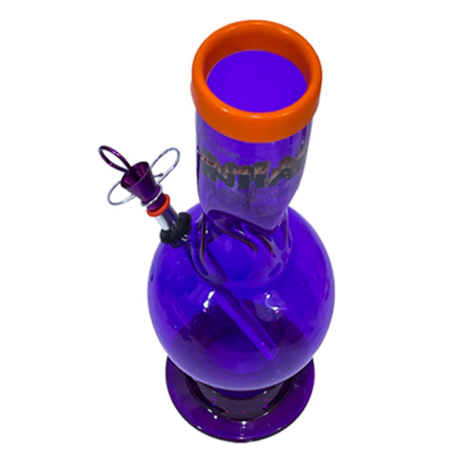 Acrylic Water pipe Purple Blues Ice Catcher. Inhale