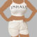Two-Piece Shorts Set. Top and Shorts. Inhale