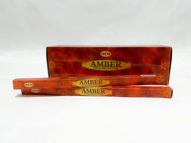 Amber Incense Sticks HEM