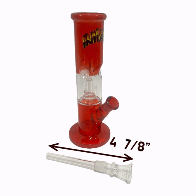 Glass Water pipe INHALE with percolator and ice catcher